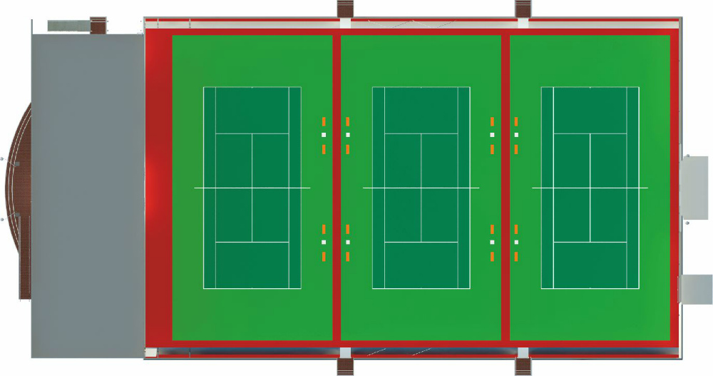 Теннисные корты в Набережных Челнах