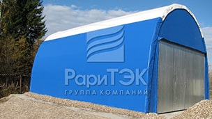 Hangar 10x6x5 m., For storage of special equipment, Republic of Komi.