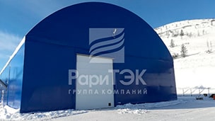 Hangar 44x18x11 production workshop, Magadan region.