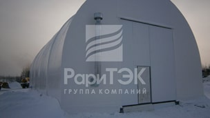 Ангар 16х10х7 м., для хранения и ремонта автотехники, Республика Саха-Якутия.