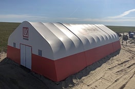 Hangar 36х18х10 m., For storage and repair of vehicles