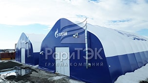 Warehouse 36х18х10 m., Yamal Peninsula