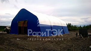 Hangar 21x18x10 for storage and repair of vehicles, Republic of Sakha-Yakutia.
