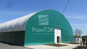 Hangar 52x24x10 m., For playing paintball, Krasnodar region