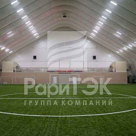 Football arena 43x66x18 m., St. Petersburg.