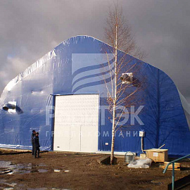 Hangar 18x18x10 m., For storage and repair of vehicles, Republic of Bashkortostan.