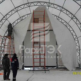 Ангар 16х10х7 м., для хранения и ремонта автотехники, Республика Саха-Якутия.
