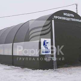 Hangar 17.5х7х5.5 for storage and repair of dual-purpose vehicles, Republic of Tatarstan.